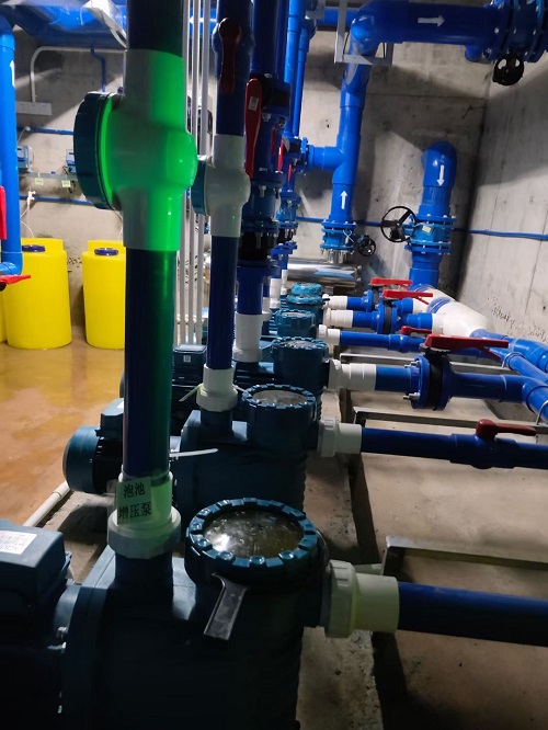 循环水泵、过滤砂缸